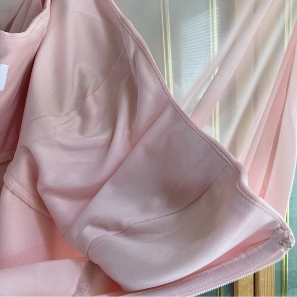 Birdy Grey Kira Dress - Blush Pink (with slit) - Picture 8 of 14